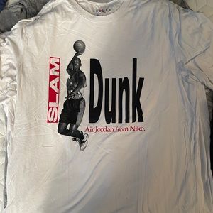 Jordan “Slam Dunk” T-Shirt size large